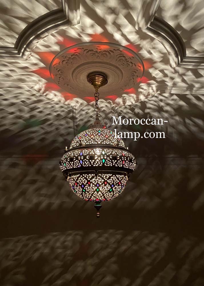Suspension marocaine, plafond - Depuis
